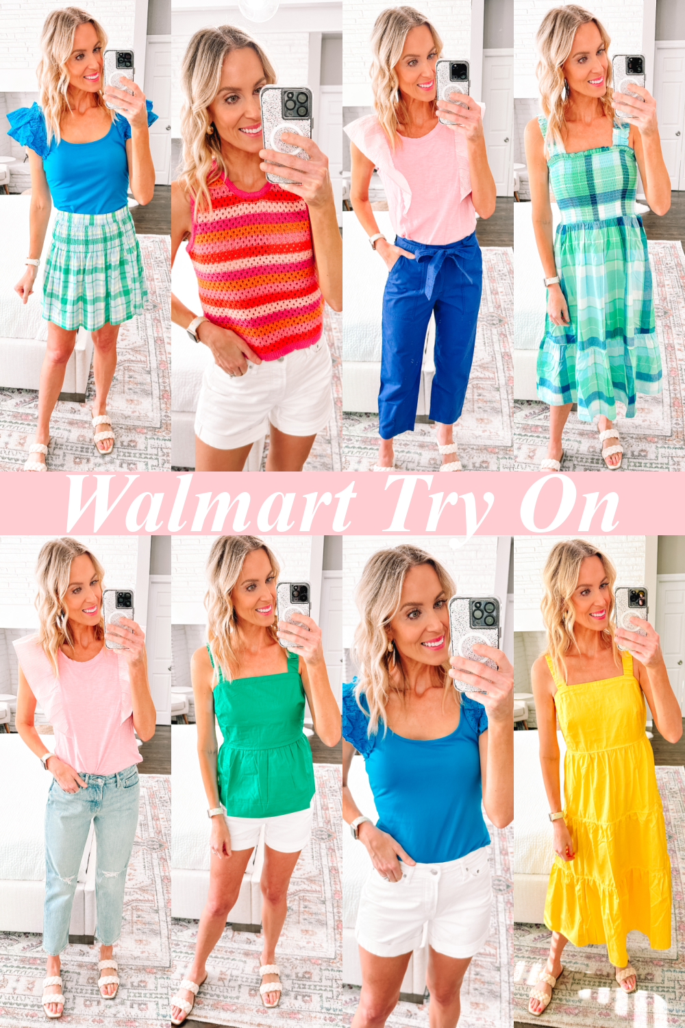 Summer Walmart Try On - Straight A Style