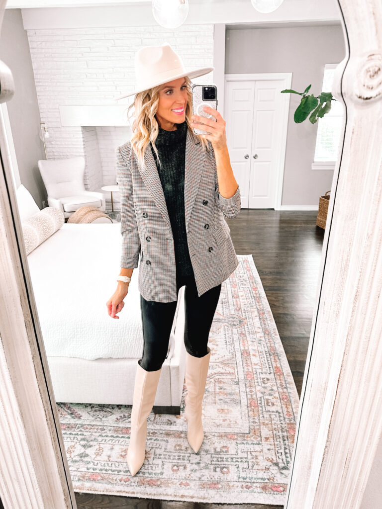 My Nordstrom Anniversary Sale Guide 2023 is live with styled outfits and a great shopping guide for all the best items! You'll love this sweater tank to style so many ways like with this classic blazer. 