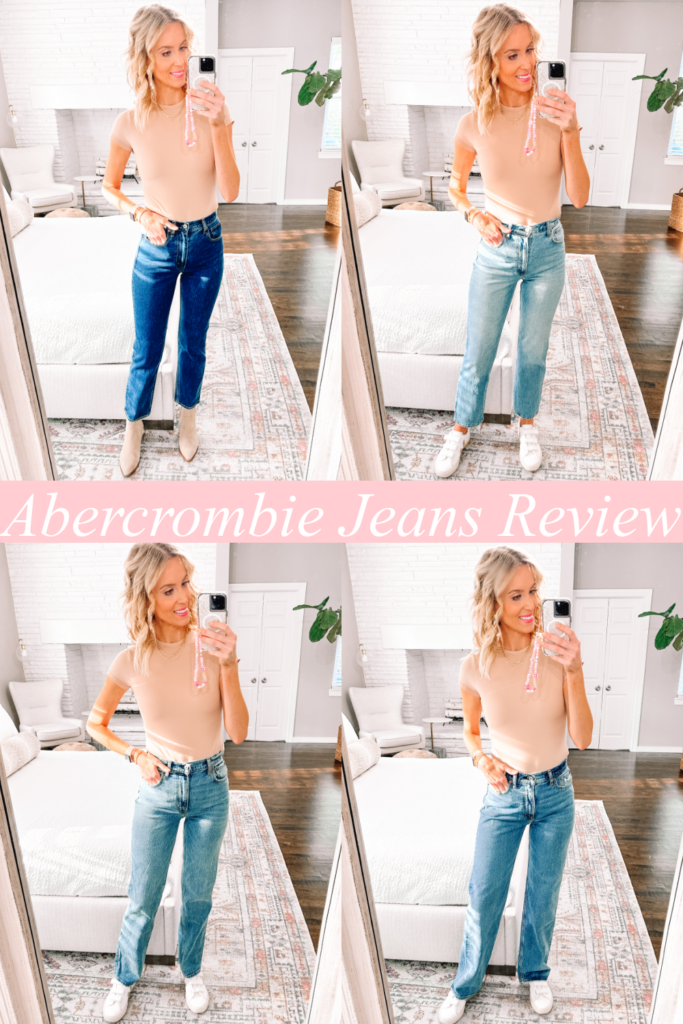 Abercrombie Jeans Try On and Review - Straight A Style