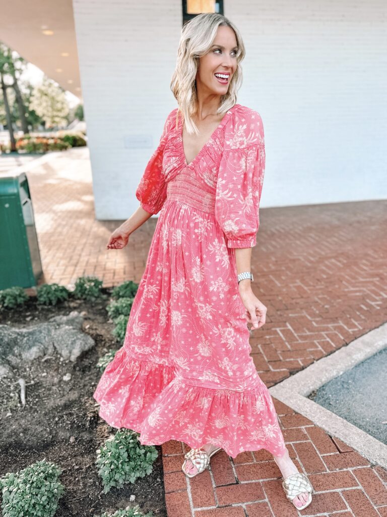 Amazon Free People Golden Hour Maxi Dress