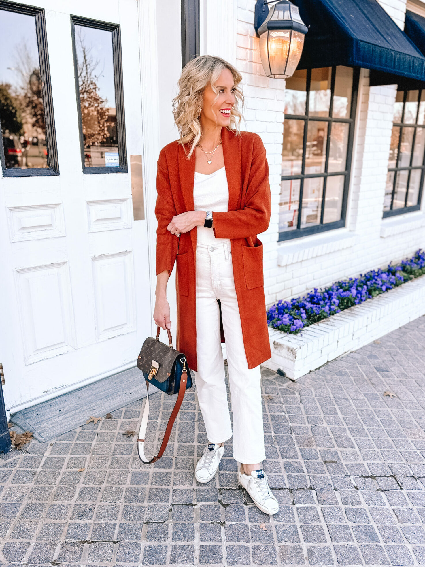 I'm super excited to share this amazing Amazon long sweater blazer coatigan. It's a fraction of the cost of the J.Crew version and a wardrobe workhorse. 