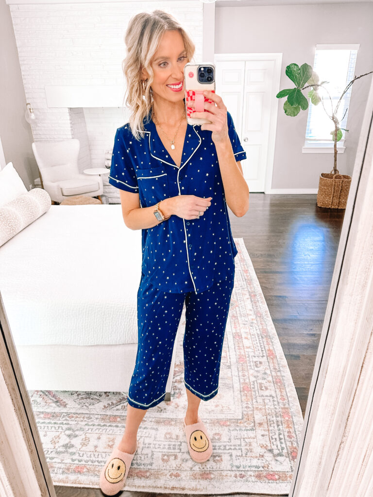 These Walmart pajama sets are amazing! Crazy soft, affordable and so cute! 