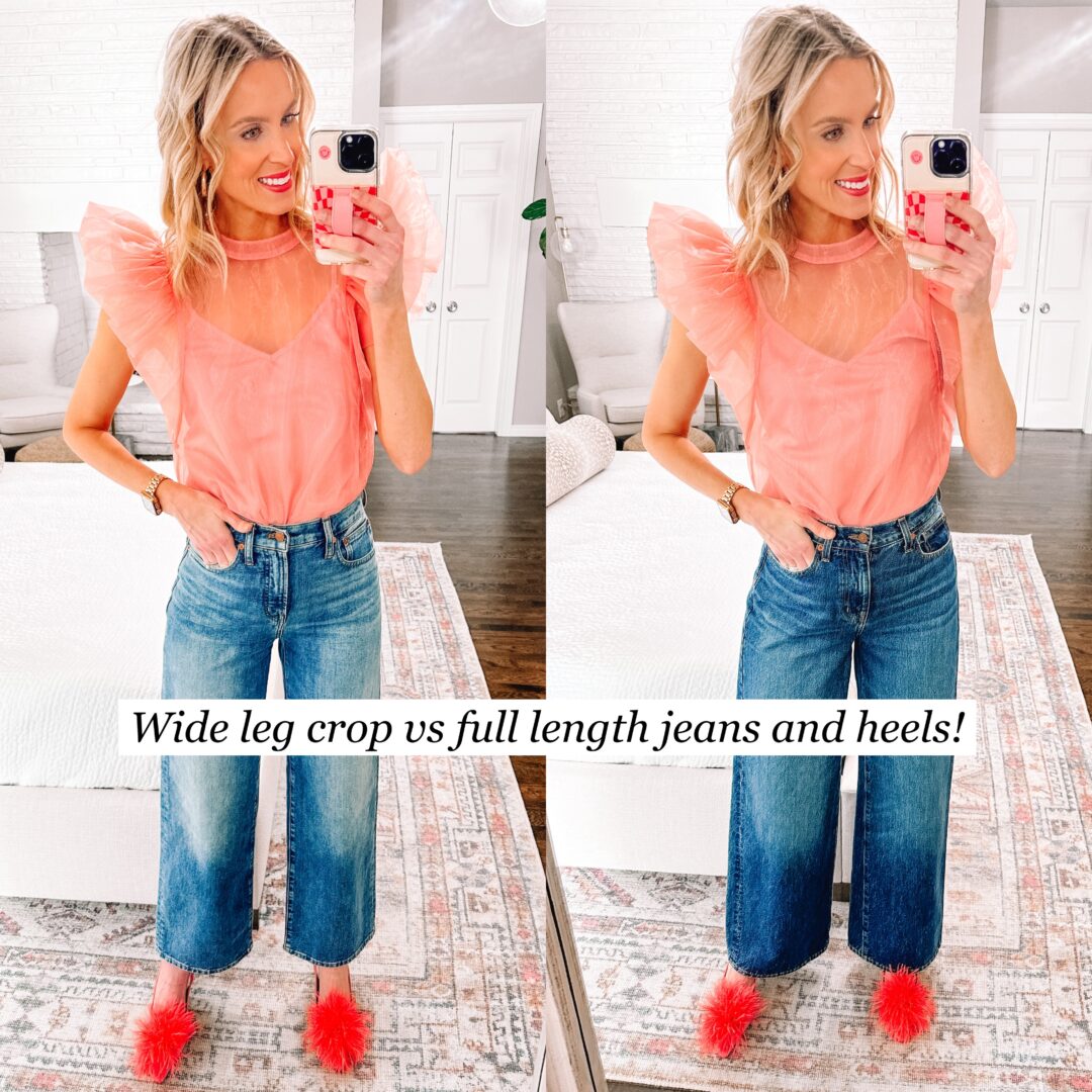 What Shoes to Wear with Wide Leg Jeans - Straight A Style