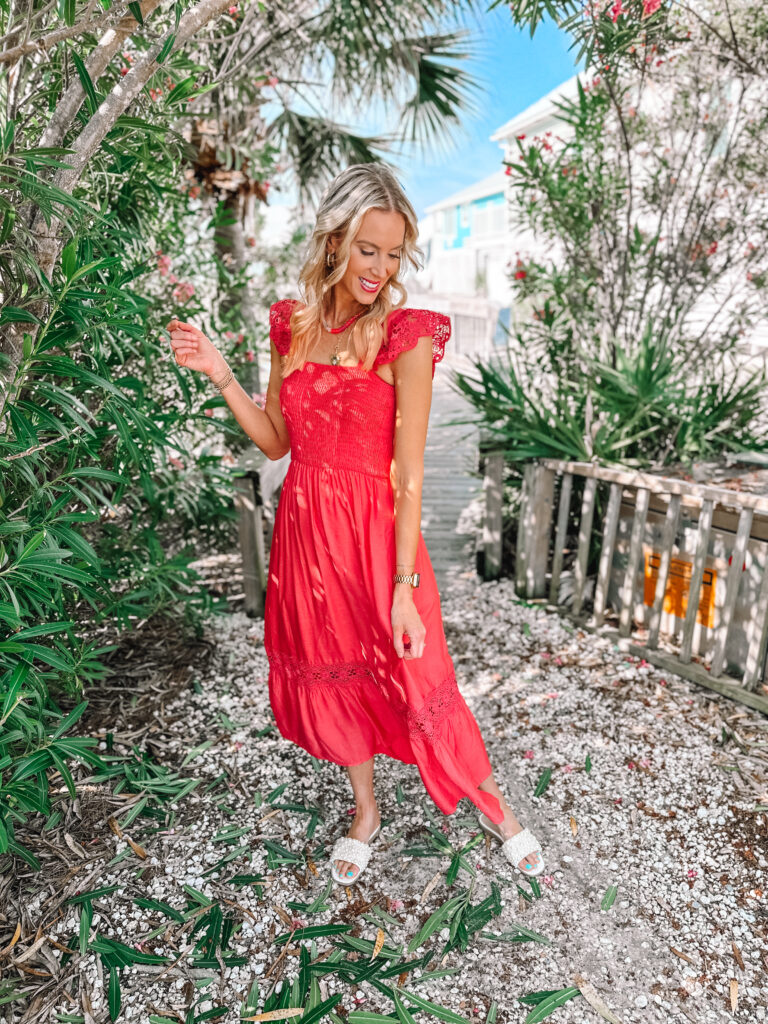 I have a fun post rounding up four of my favorite Amazon beach dresses! These are all affordable, true to size, and perfect for your vacation! How gorgeous is this coral maxi dress?!