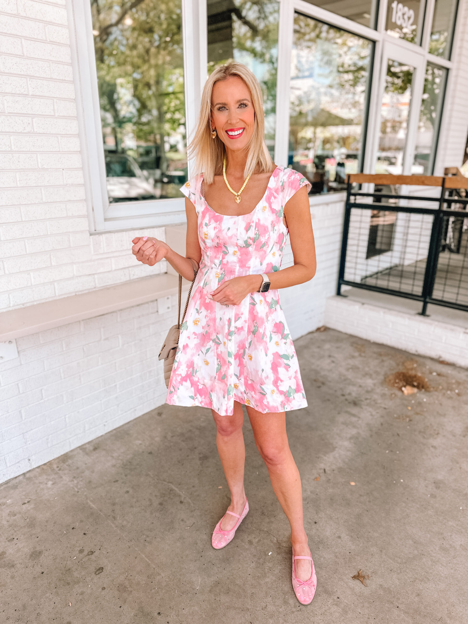 pink midi cocktail dress ASTR the Label | Dahlia Bubble Hem Midi Dress in Pink