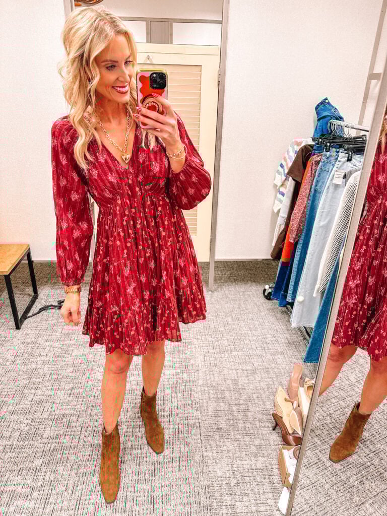 Today I am sharing the best of the Nordstrom anniversary sale 2025 public access! The sale is officially open to all! This fall floral dress is perfect for family photos!!